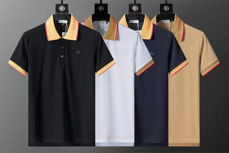 Picture of Burberry Polo Shirts Short _SKUBurberryM-3XL14mr3012629343